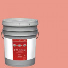 Glidden Premium 5-gal. #HDGR54 Fresh Salmon Flat Latex Interior Paint with Primer - HDGR54P-05F