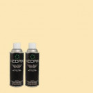 Hedrix 11 oz. Match of RAH-41 Lemonade Gloss Custom Spray Paint (2-Pack) - G02-RAH-41