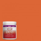 Glidden DUO 8 oz. #HDGO14 Fresh Tangerines Latex Interior Paint Tester - HDGO14-08D