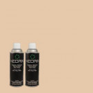 Hedrix 11 oz. Match of MQ1-31 Cockleshell Low Lustre Custom Spray Paint (8-Pack) - LL08-MQ1-31