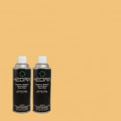 Hedrix 11 oz. Match of PPH-09 Sun Rock Gloss Custom Spray Paint (2-Pack) - G02-PPH-09