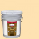 Glidden Premium 5-gal. #HDGY03 Frosted Lemon Flat Latex Exterior Paint - HDGY03PX-05F