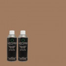 Hedrix 11 oz. Match of 3A27-5 Belvedere Semi-Gloss Custom Spray Paint (2-Pack) - SG02-3A27-5