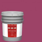 Glidden Premium 5-gal. #HDGR01 Very Berry Flat Latex Interior Paint with Primer - HDGR01P-05F
