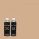 Hedrix 11 oz. Match of ECC-42-1 Fox Hill Gloss Custom Spray Paint (2-Pack) - G02-ECC-42-1