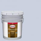 Glidden Premium 5-gal. #HDGV22D Iced Periwinkle Flat Latex Exterior Paint - HDGV22DPX-05F