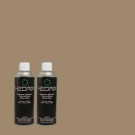 Hedrix 11 oz. Match of 5660 Mesquite Gloss Custom Spray Paint (2-Pack) - G02-5660