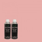 Hedrix 11 oz. Match of 130C-3 Raspberry Lemonade Gloss Custom Spray Paint (2-Pack) - G02-130C-3