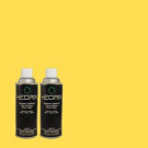 Hedrix 11 oz. Match of 380B-5 Neon Light Gloss Custom Spray Paint (2-Pack) - G02-380B-5