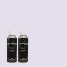Hedrix 11 oz. Match of 610A-2 Crocus Retal Gloss Custom Spray Paint (2-Pack) - G02-610A-2