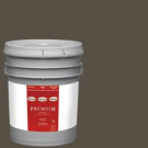 Glidden Premium 5-gal. #HDGWN60D Burnt Bark Flat Latex Interior Paint with Primer - HDGWN60DP-05F