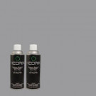 Hedrix 11 oz. Match of ICC-103 Approaching Dusk Low Lustre Custom Spray Paint (2-Pack) - ICC-103
