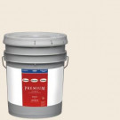 Glidden Premium 5-gal. #HDGO56U Pebble White Satin Latex Interior Paint with Primer - HDGO56UP-05SA
