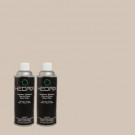 Hedrix 11 oz. Match of 3B39-2 Belleview Low Lustre Custom Spray Paint (2-Pack) - 3B39-2
