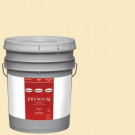 Glidden Premium 5-gal. #HDGY03U Yellow Acacia Bloom Flat Latex Interior Paint with Primer - HDGY03UP-05F