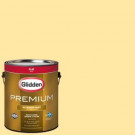 Glidden Premium 1-gal. #HDGY42 Buttercup Flat Latex Exterior Paint - HDGY42PX-01F