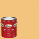 Glidden Premium 1-gal. #HDGY07 Prairie Grass Gold Flat Latex Interior Paint with Primer - HDGY07P-01F