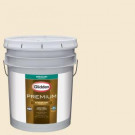 Glidden Premium 5-gal. #HDGY35U Vanilla Custard Semi-Gloss Latex Exterior Paint - HDGY35UPX-05S